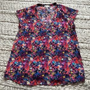 Joie silk top size M floral